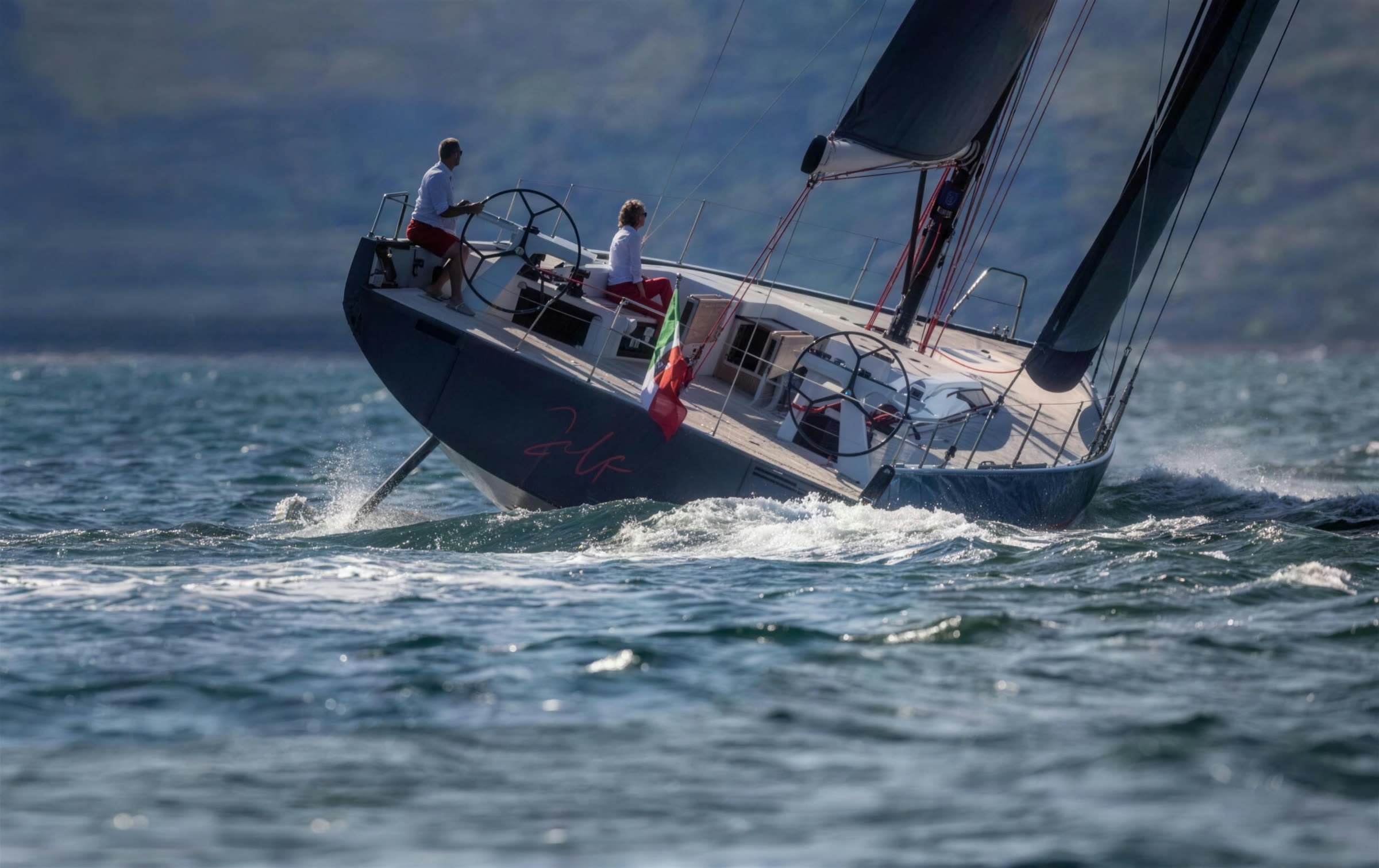 Solaris Yacht a vela in navigazione